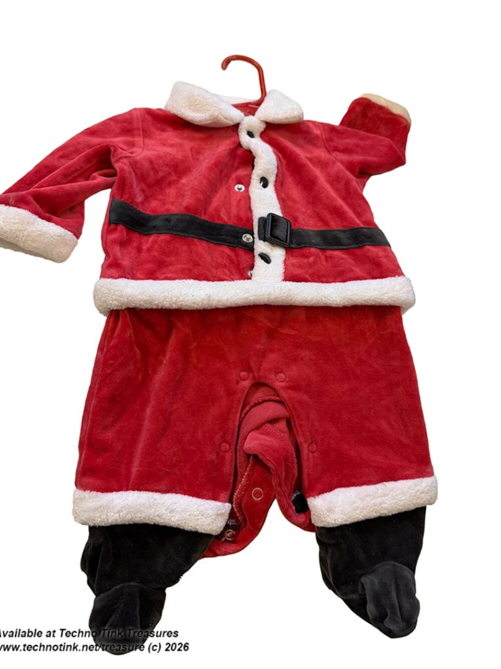 Santa Baby Onesie Suit 3-6 Months